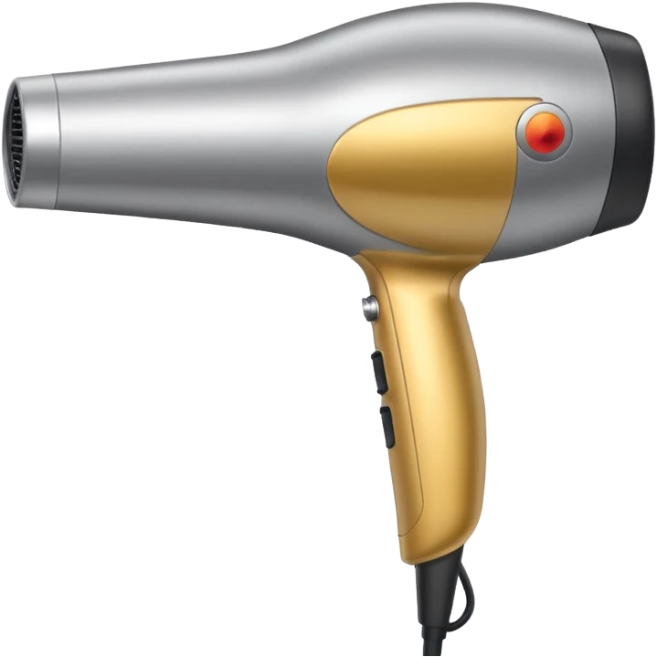 hair dryer emoji