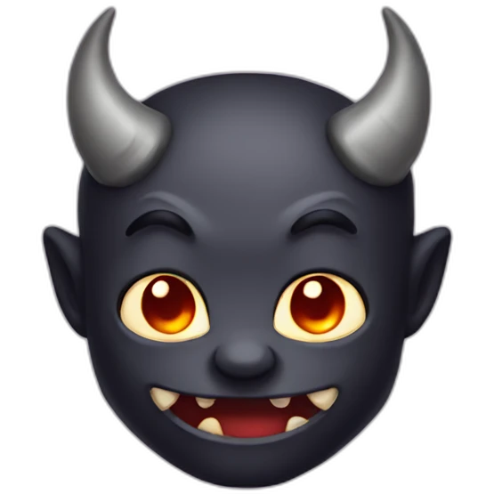 cute demon emoji