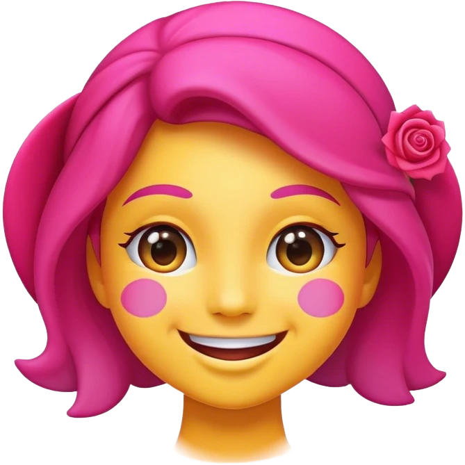 Rosa  emoji