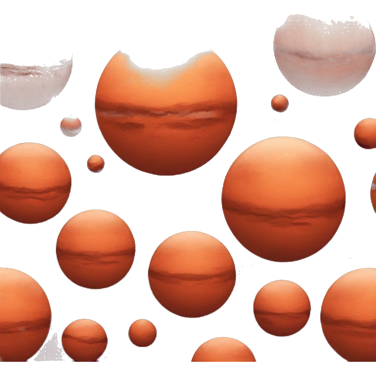Mars planet emoji