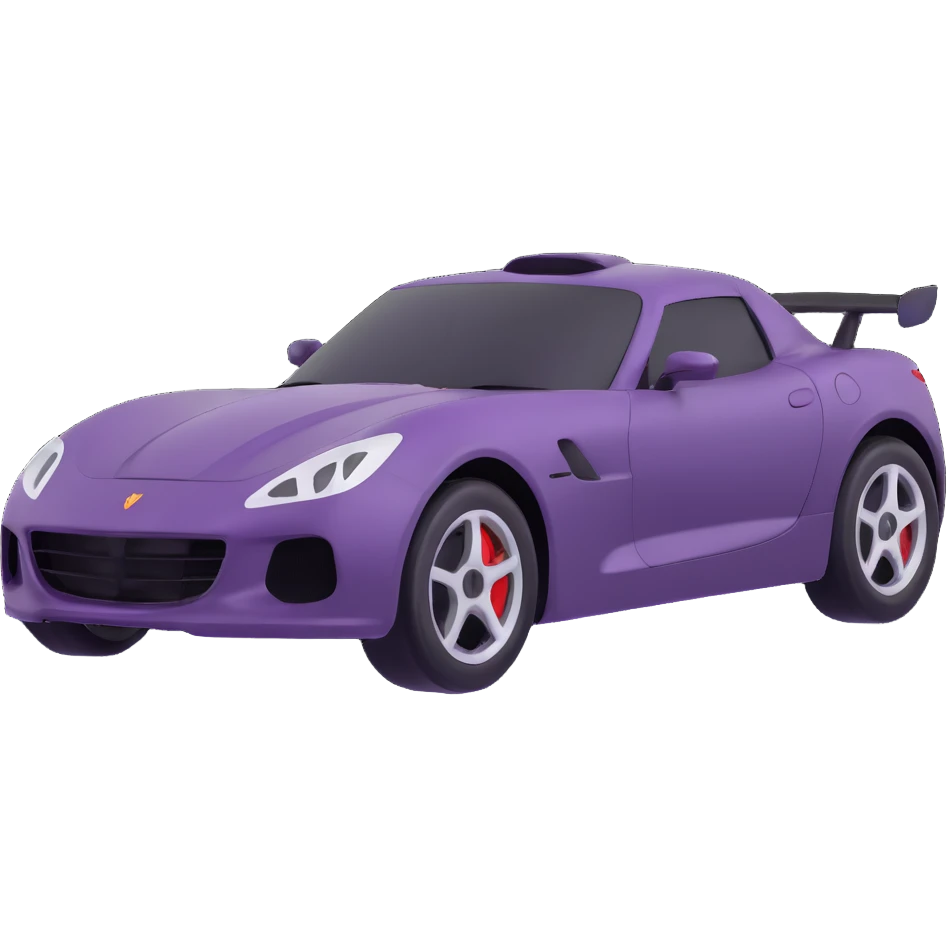 sports car emoji