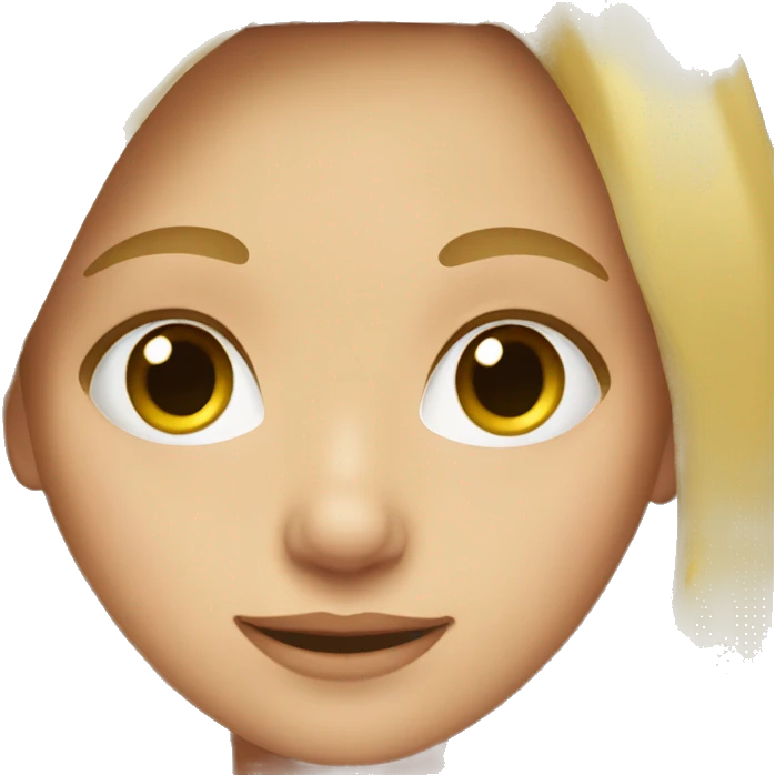 Blonde girl  emoji