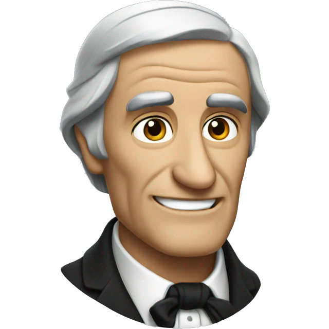 Ralph Waldo Emerson discussing and talking emoji