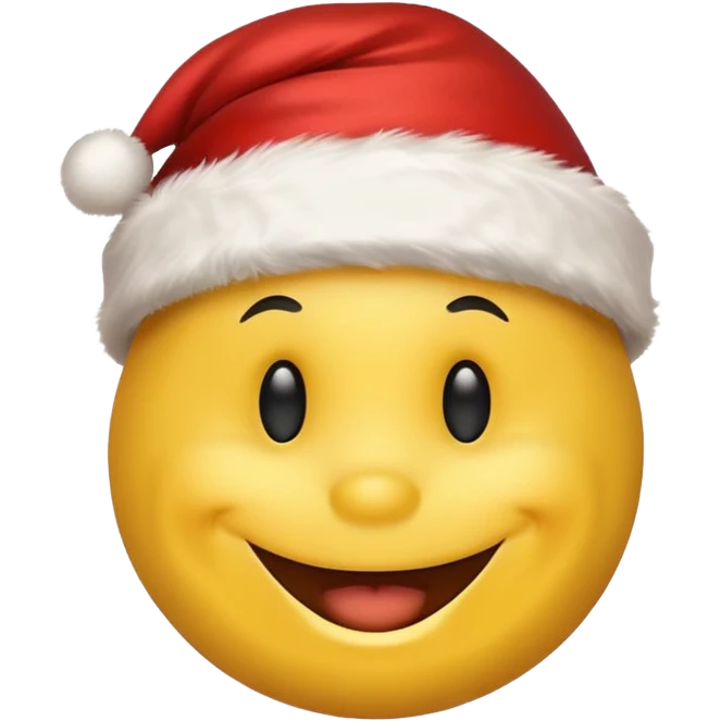 Smiley in a festive mood emoji