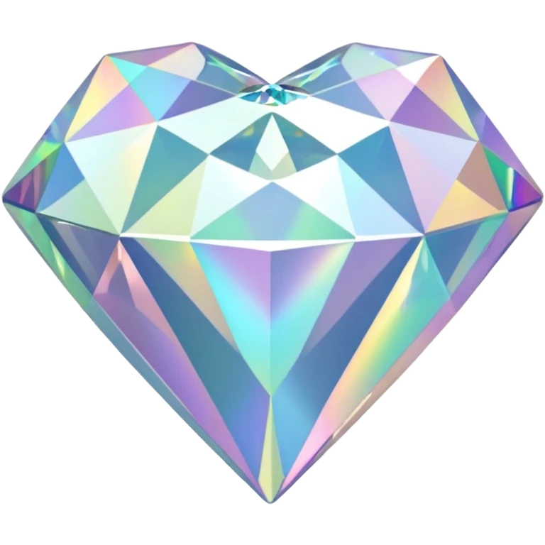 bow shaped 56-carat iridescent diamond emoji