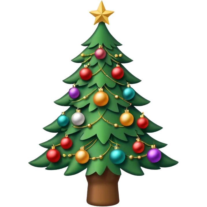 CHRISTMAS TREE emoji