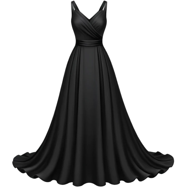 black dress emoji