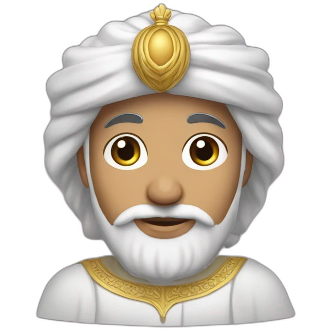 Create an emoji of prince mohammed Bahman emoji