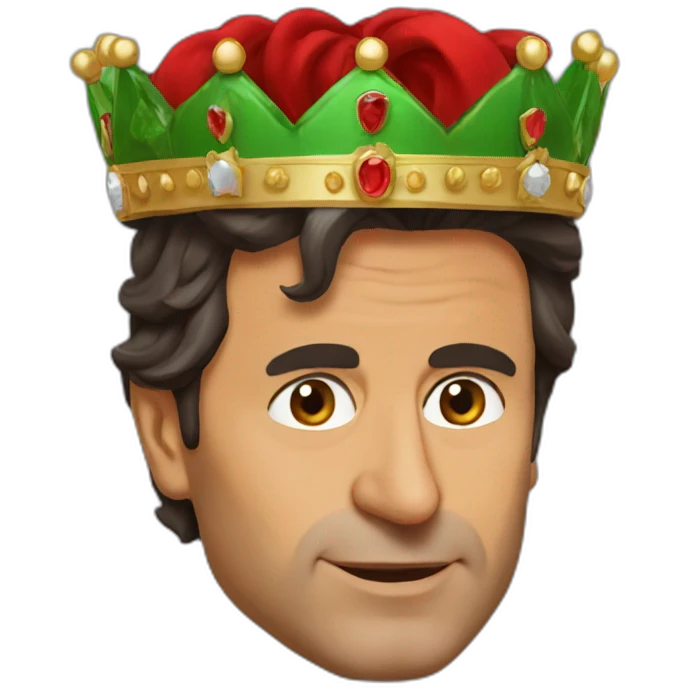 Imran Khan With Crown On His Head emoji