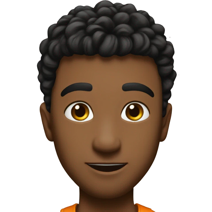 I want like this emoji🎗but in orange emoji