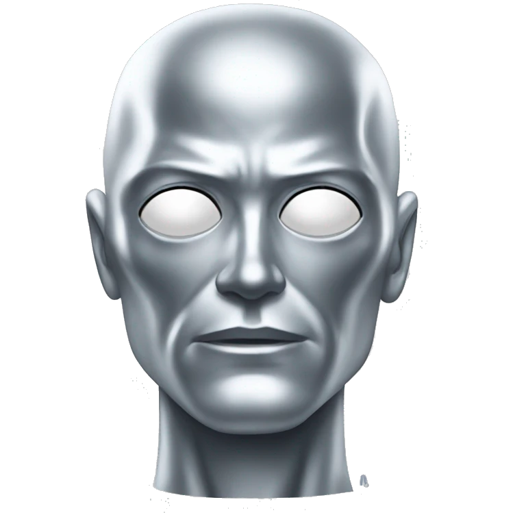 Silver surfer emoji