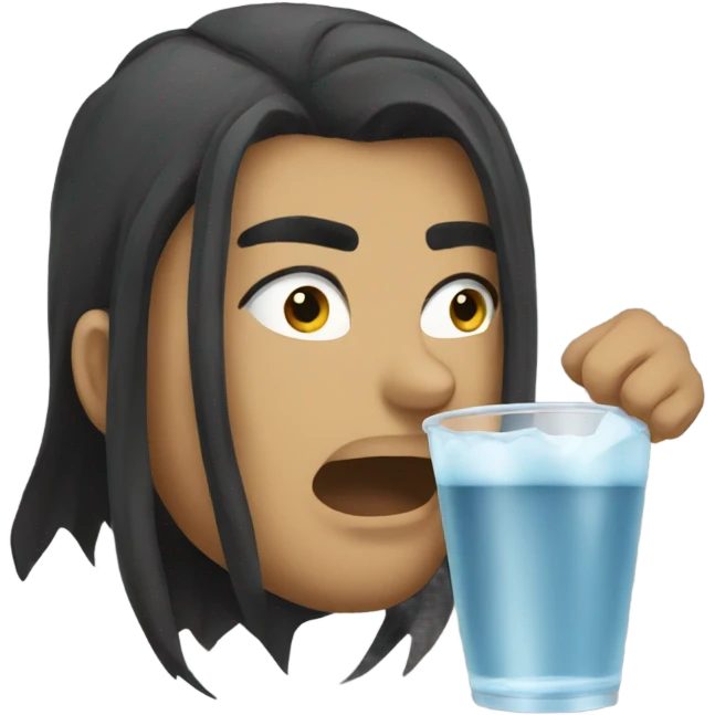 thirsty emoji