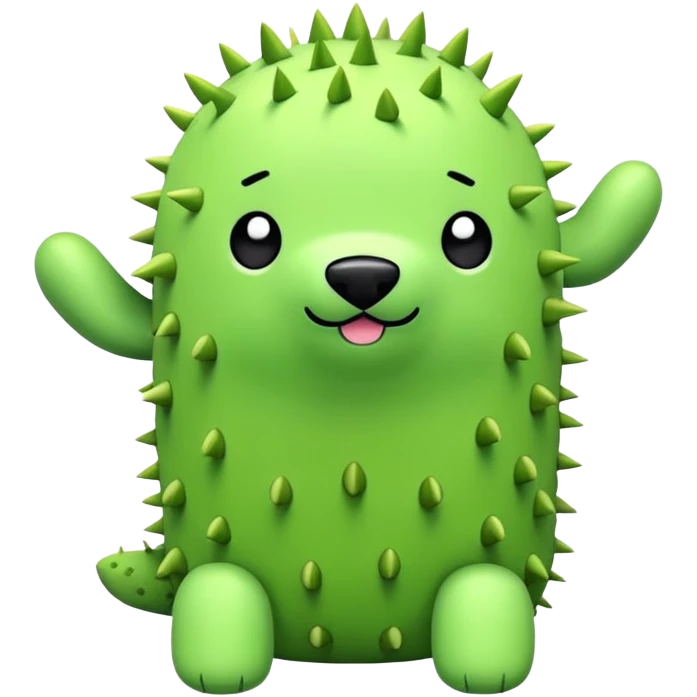 toki doki cactus dog emoji
