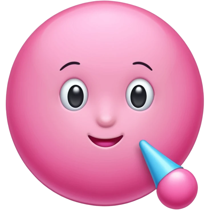 pink number one emoji