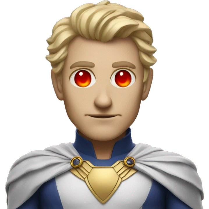 homelander with laser red eyes emoji