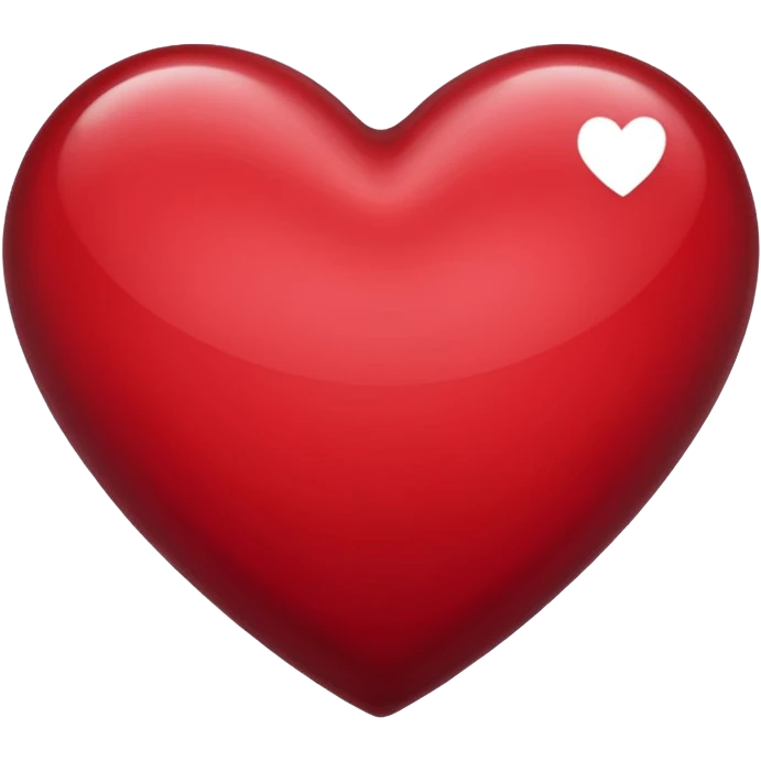 Bordeaux heart  emoji