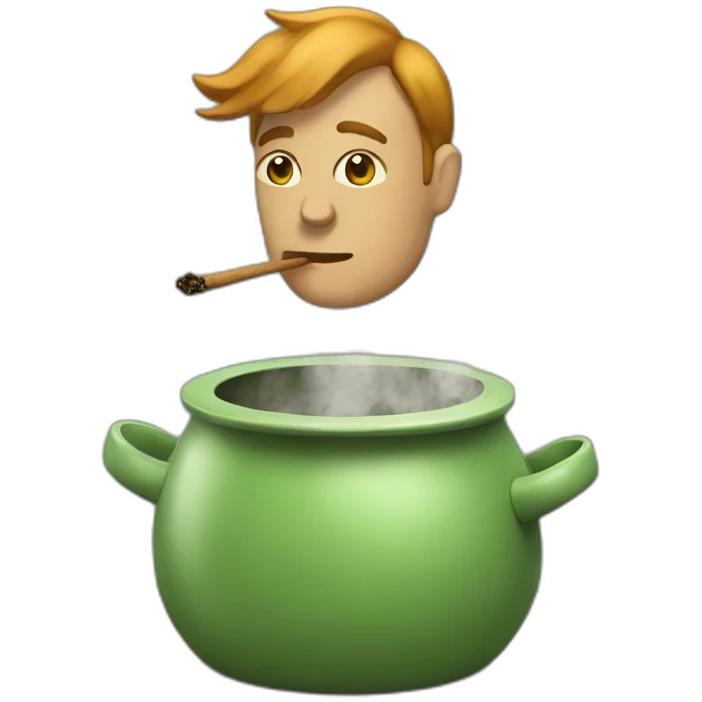 pot smoker emoji
