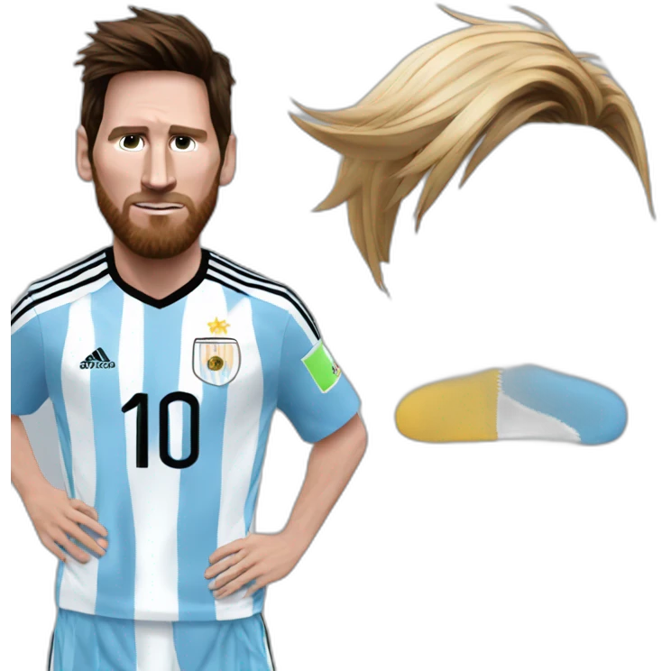 messi-argentina emoji