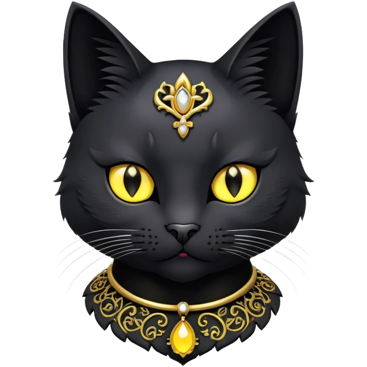 Gothic cat
 emoji