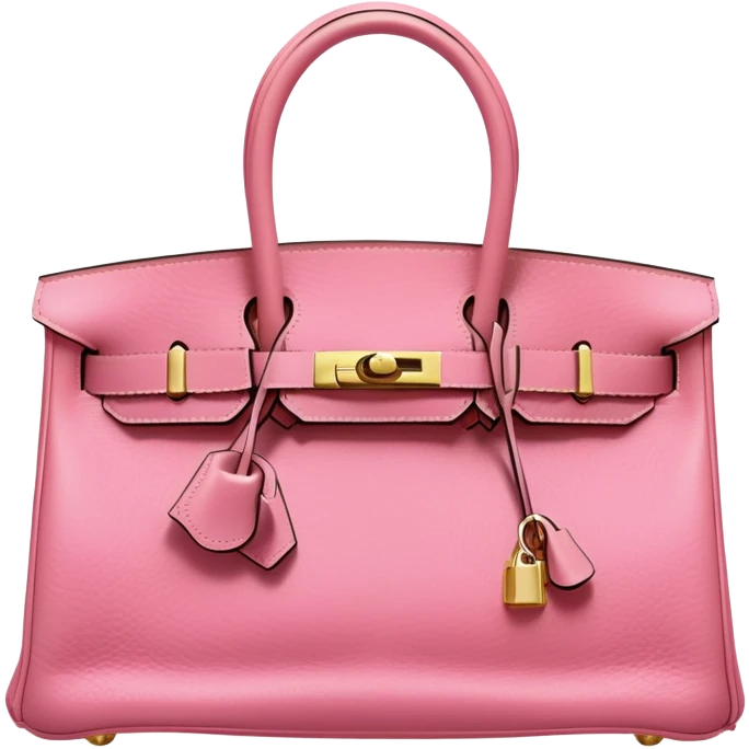 pink birkin hermes bag emoji