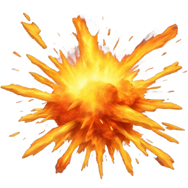 big explosion  emoji