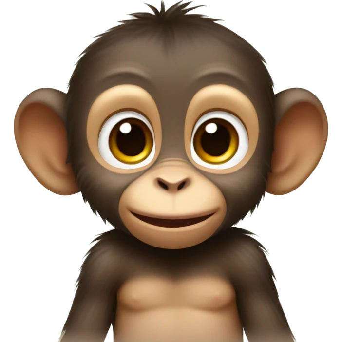 Baby monkey emoji