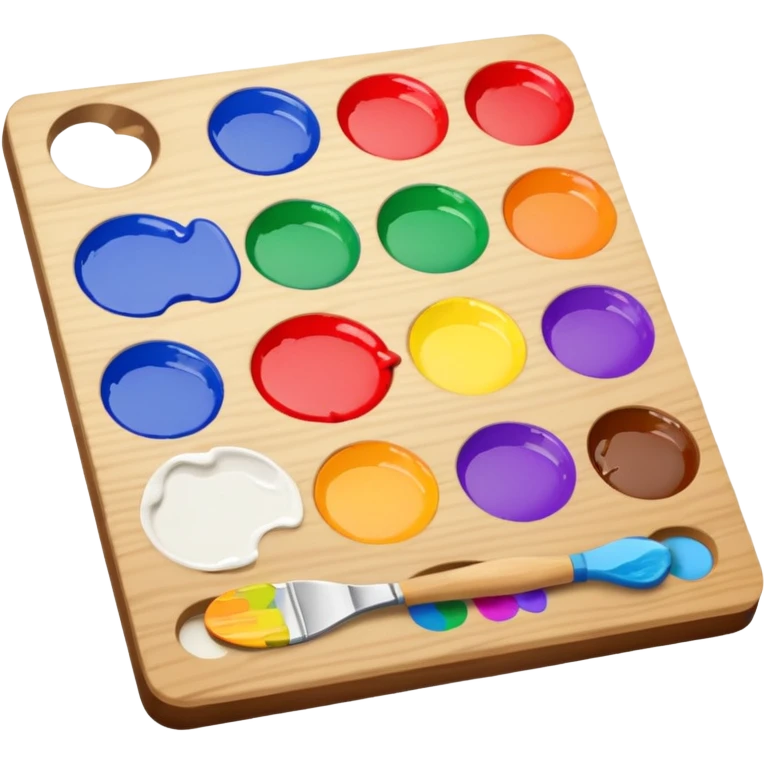 Paint palette  emoji