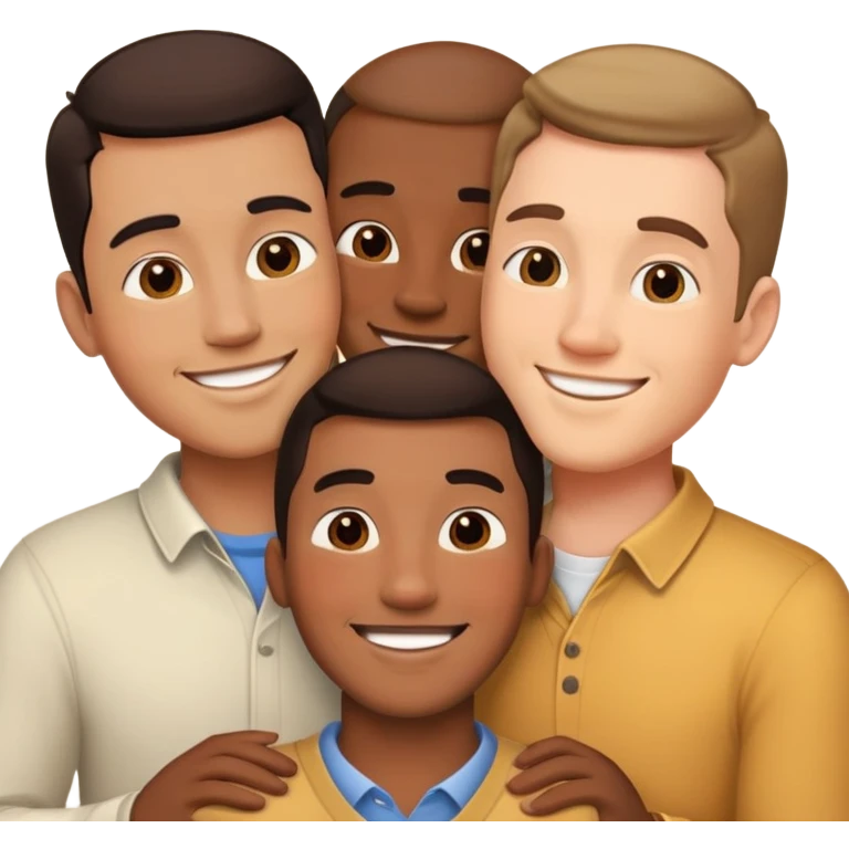 Male Gay Throuple emoji