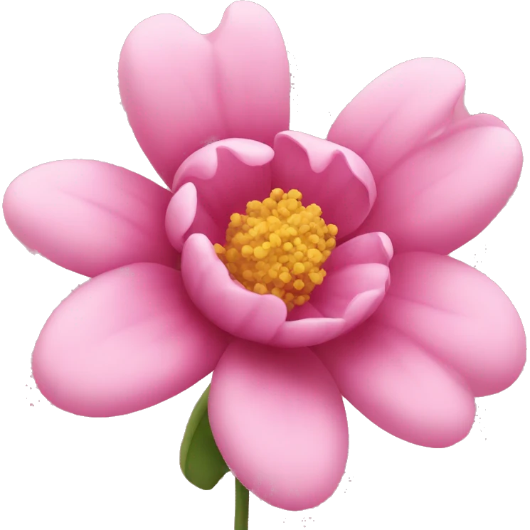 Pink flower  emoji