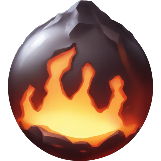 Orb of magma emoji
