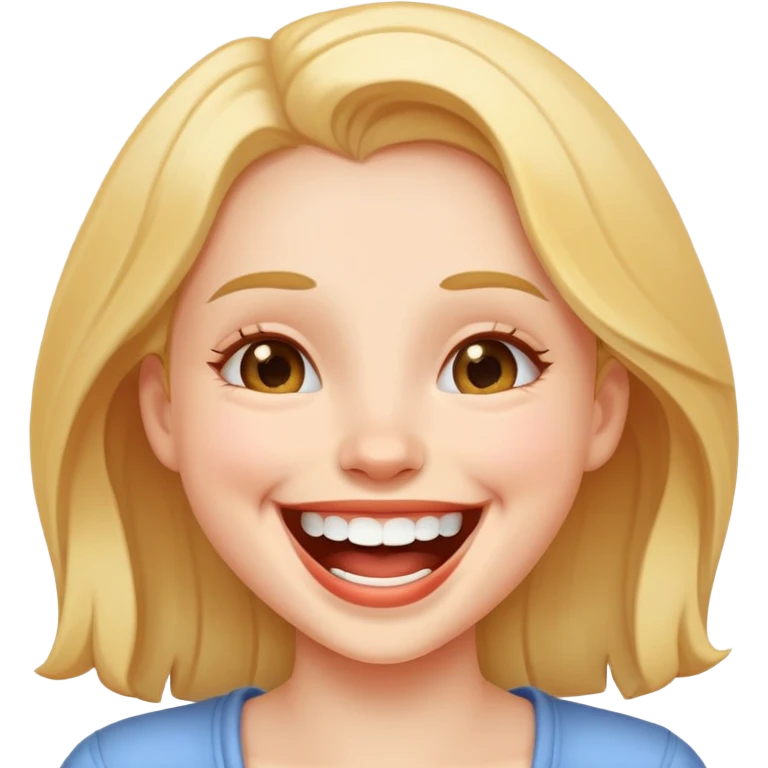 Laughing girl emoji