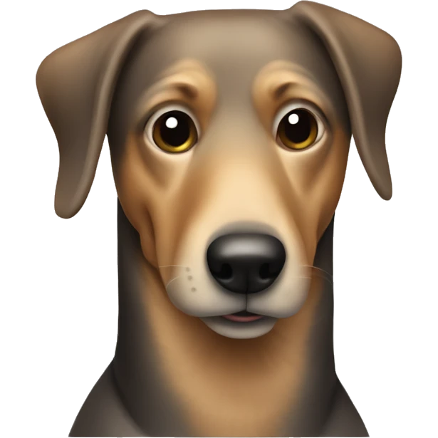 Cool sausagedog emoji