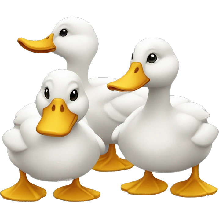 4 ducks emoji