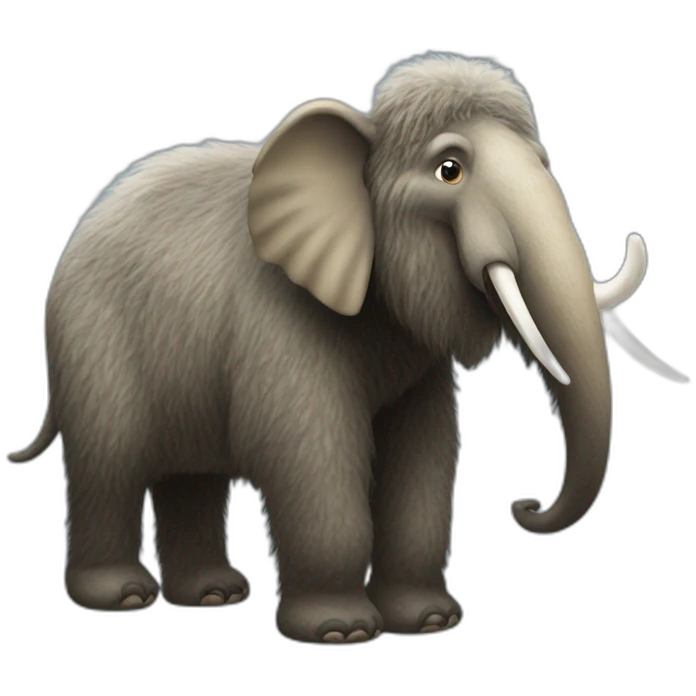 Mammouth woolly emoji