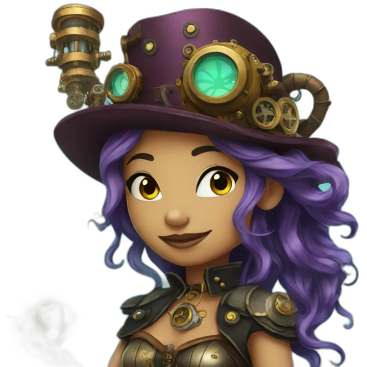 steampunk mermaid emoji