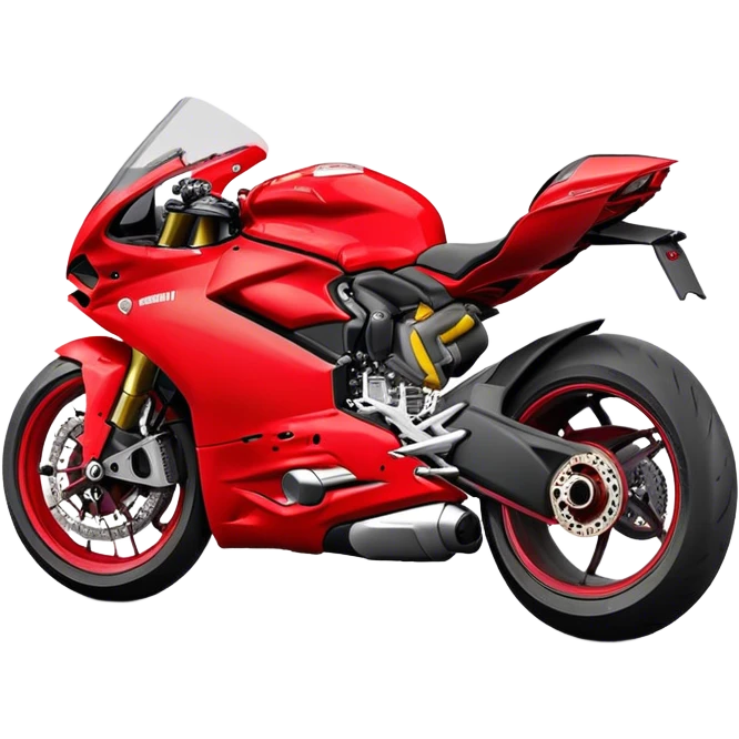 Ducati Panigale (Sportbike) - Ducati Panigale V4 (Model Year: 2022) (Iconic colour: Red) emoji