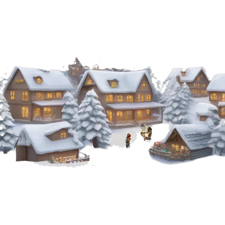 Winter wonderland  emoji