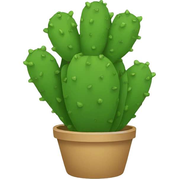round Nopal emoji