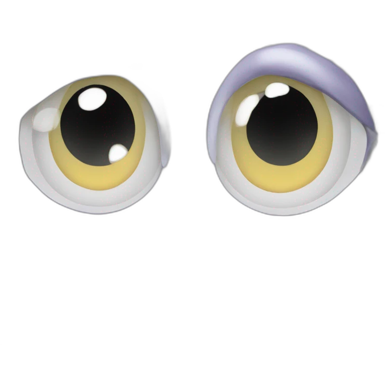 Sad eyes Spiderweb  emoji