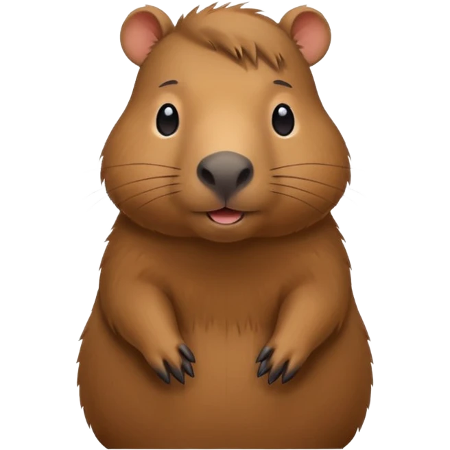 Capybara emoji