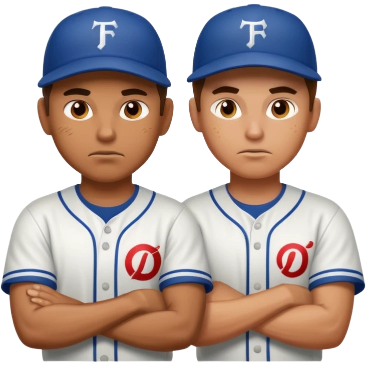 dos basbeall palyer a golpes emoji