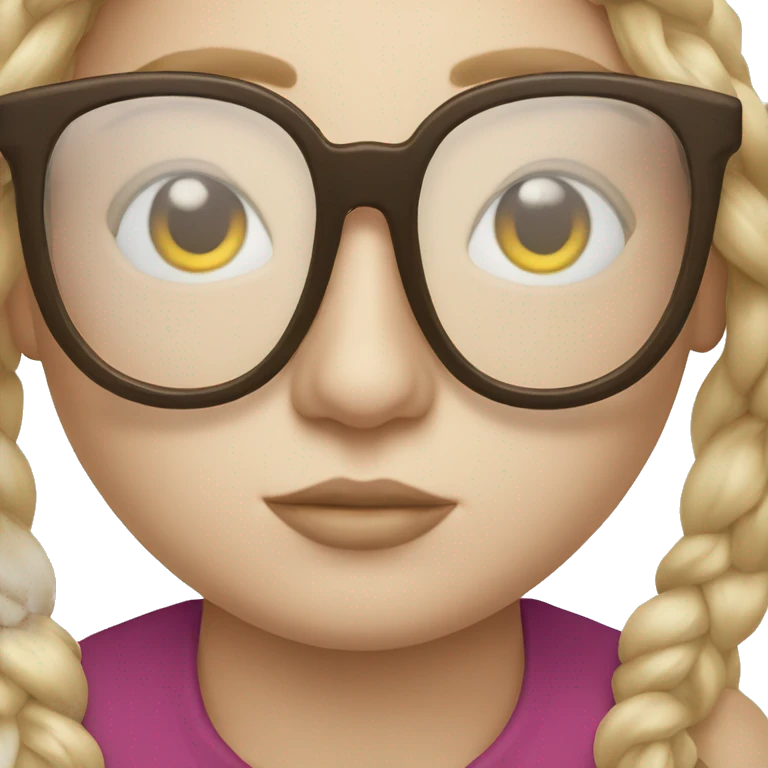 Prada glasses  emoji