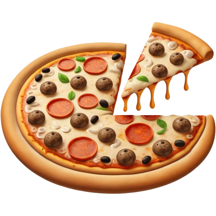 make a poop pizza emoji