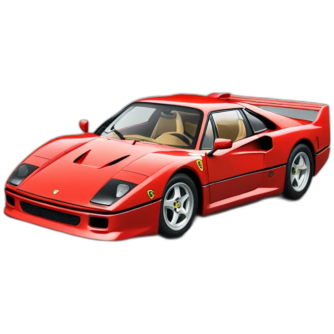Ferrari f40 emoji