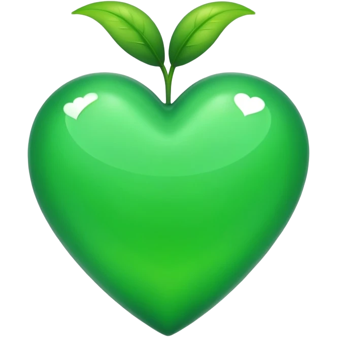 Green heart emoji