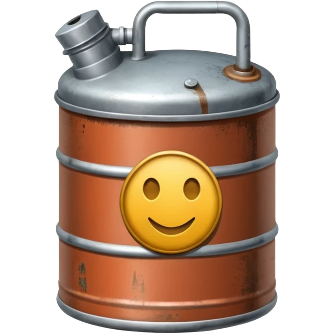 generate a realistic oil canister emoji