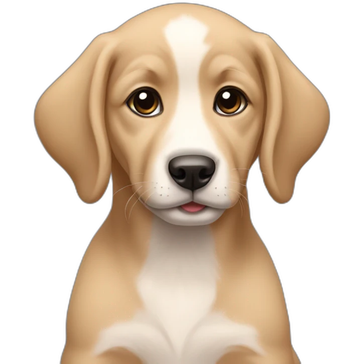 Goberian puppy emoji