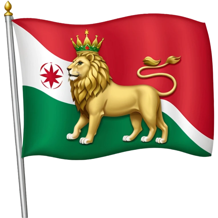 Flag Iran pahlavi emoji