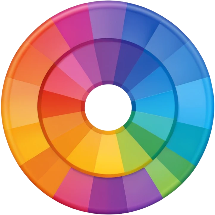 color wheel emoji