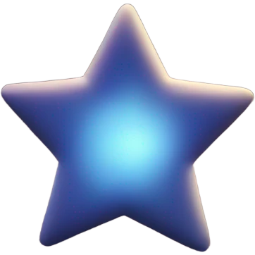 universe with the star round shaped emoji